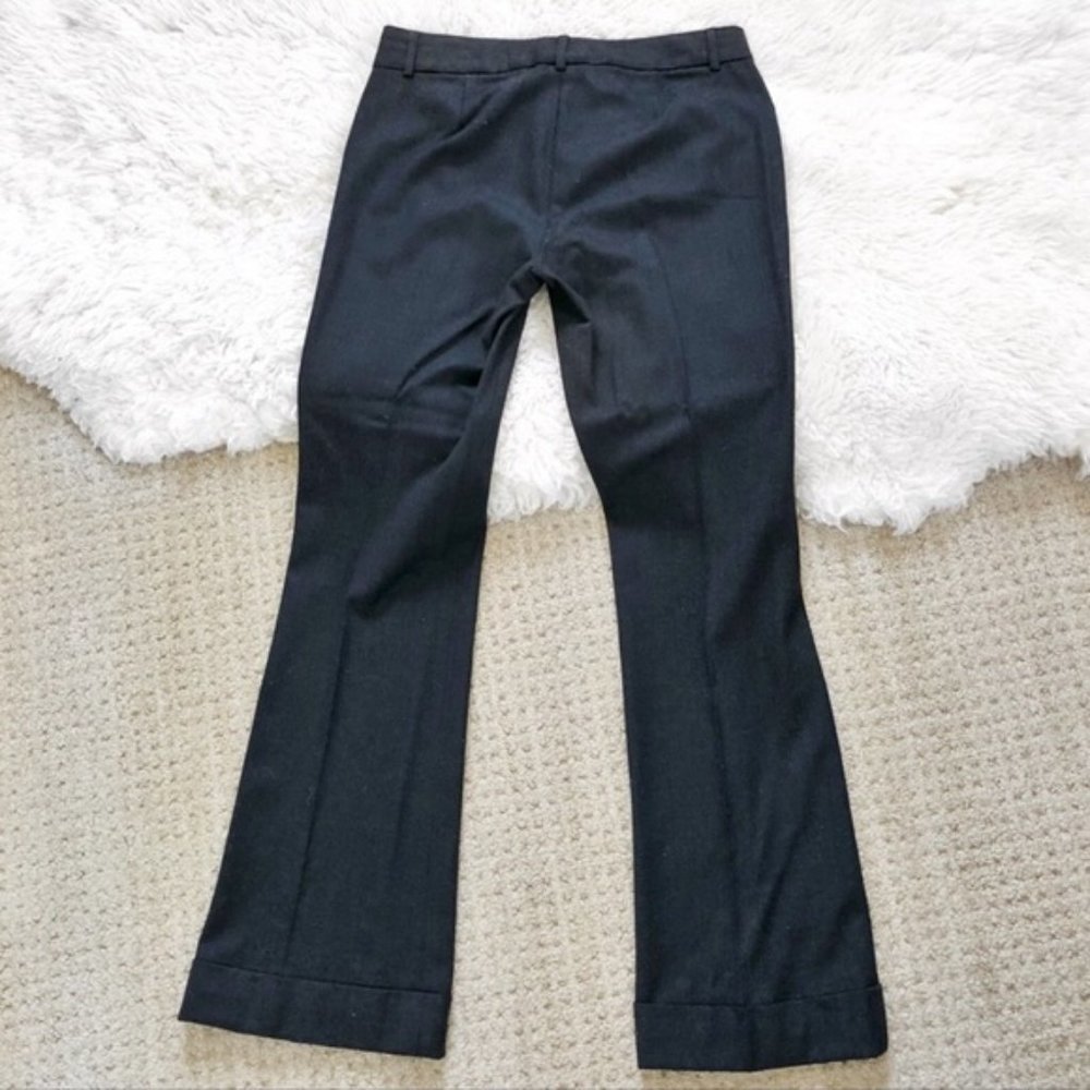 Theory Charcoal Wool Dress Slacks Size 4 - Picture 3 of 10